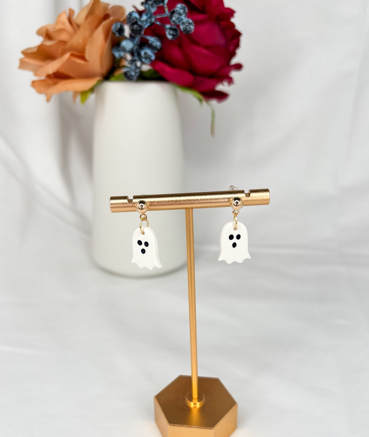 Spooky Ghosts (Stud or Dangle)