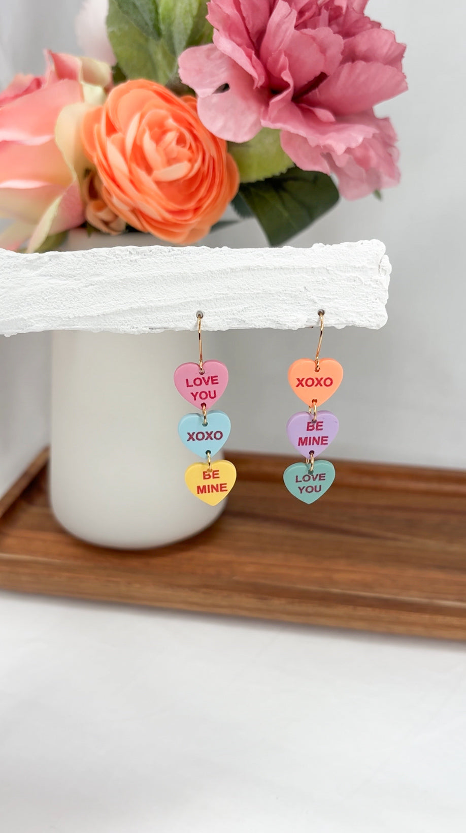 Conversation Heart Earrings