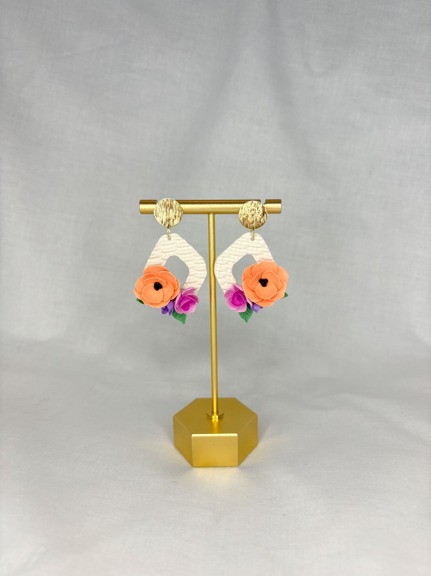 Spring floral dangles