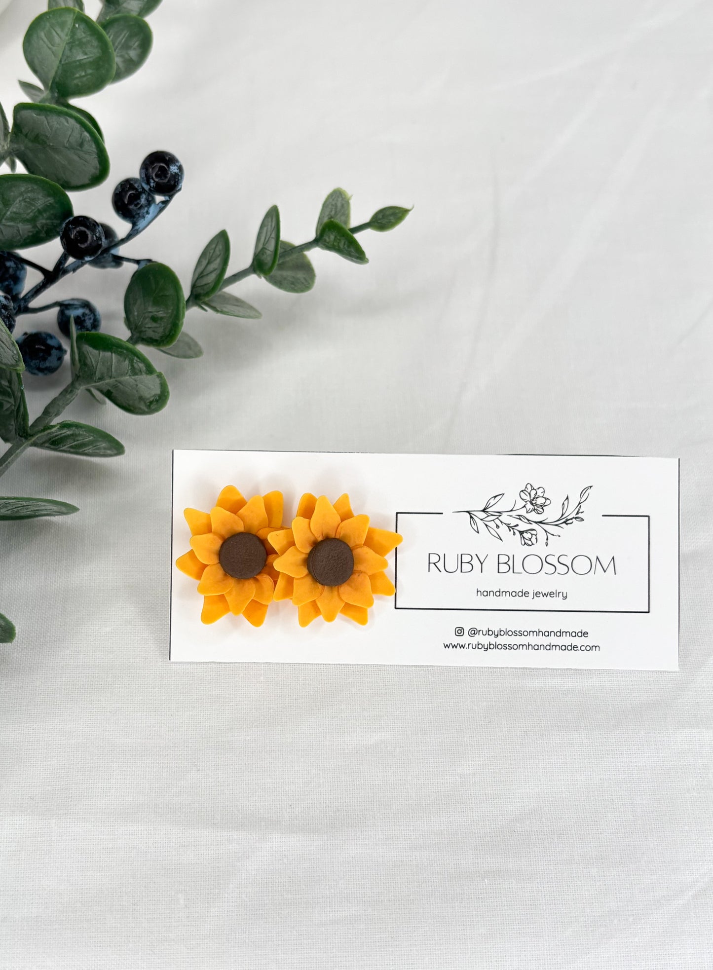 Sunflower Studs