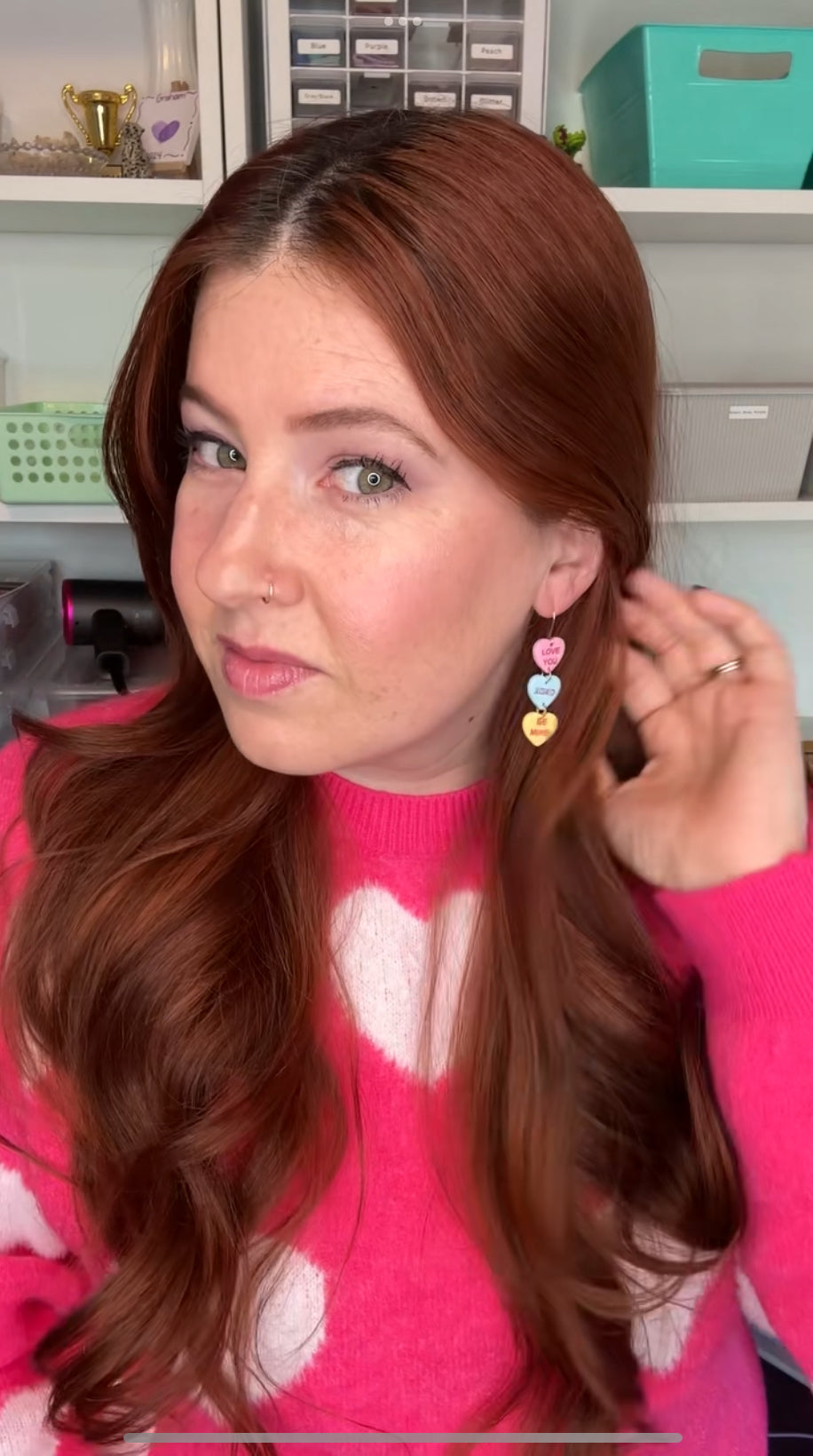 Conversation Heart Earrings