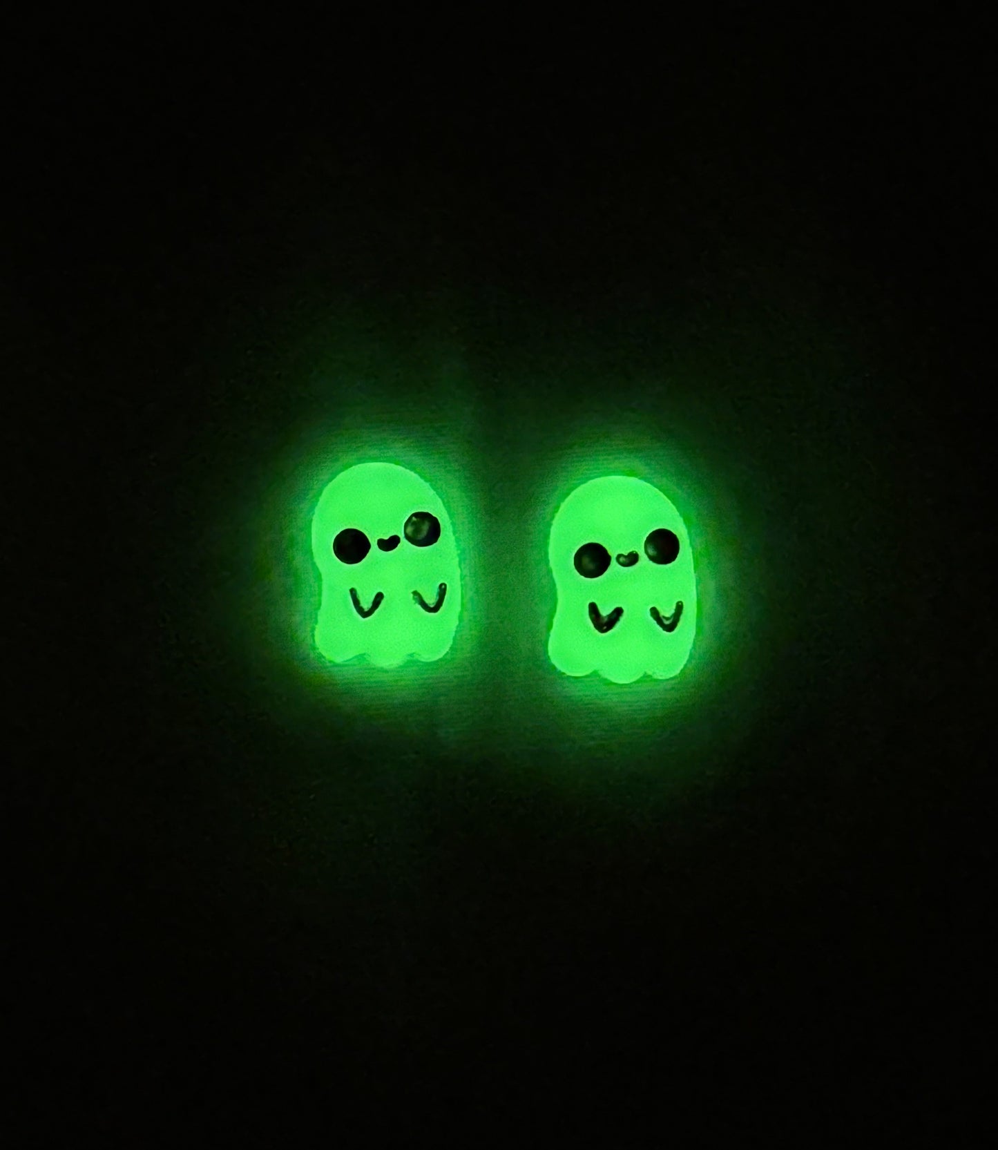 Glowing charming ghosts (Stud or Dangle)