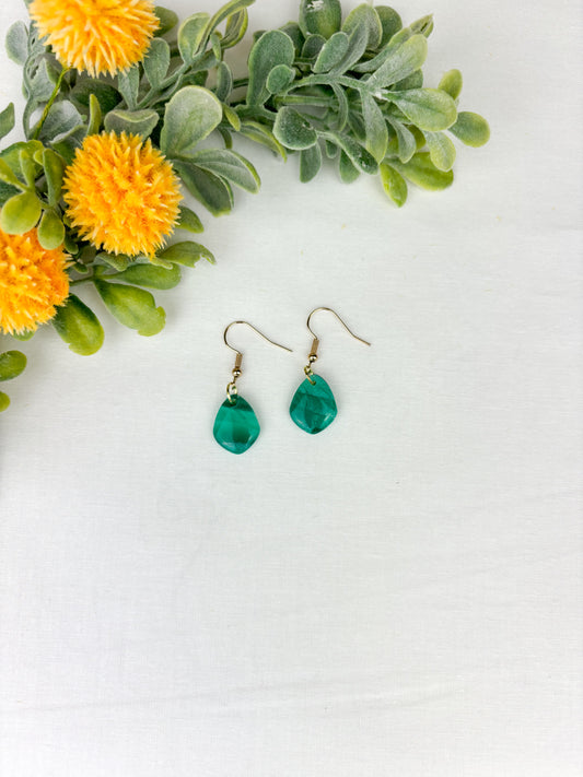 Small Teardrop Ocean Wave dangles