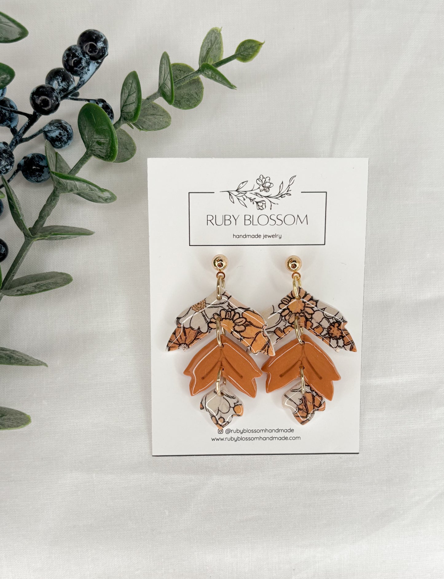 Hippie Fall Leaves Dangles