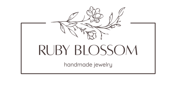 Ruby Blossom Handmade Jewelry